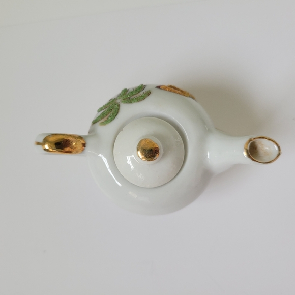 Polynesian Tiki Tea Cup, Saucer and Pot Island Beach Vintage Minature Souvenir. - Picture 4 of 11